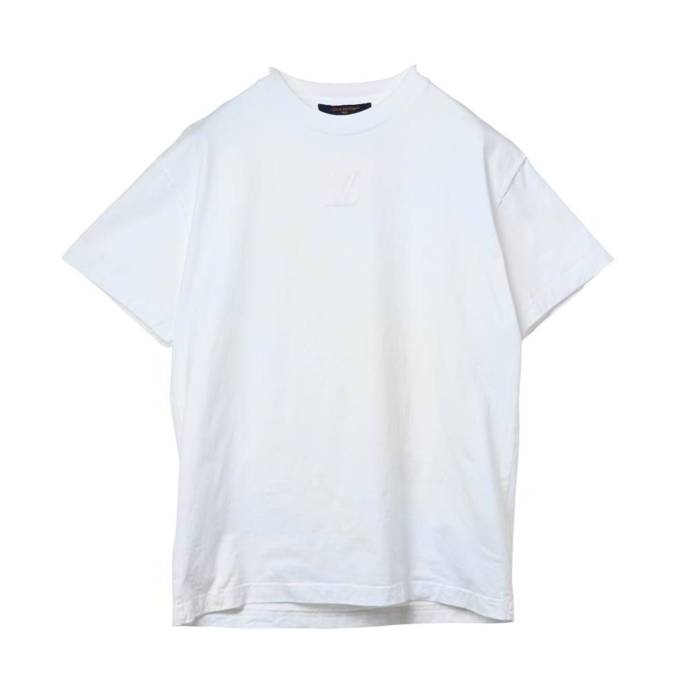 LOUIS VUITTON エンボス LV クルーネック Tシャツ