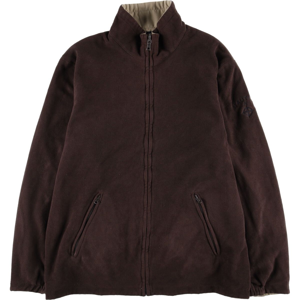 古着 ノーティカ NAUTICA リバーシブル フリースジャケット メンズL相当 eaa564975