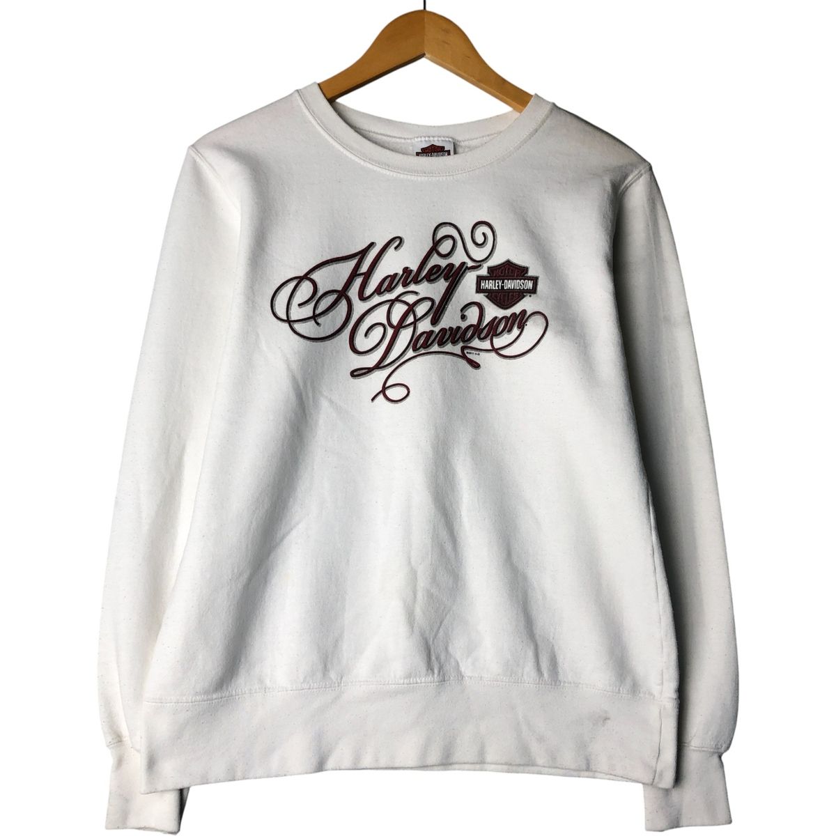 古着 ハーレーダビッドソン Harley-Davidson プリントスウェットシャツ トレーナー レディースM相当 eaa 600903