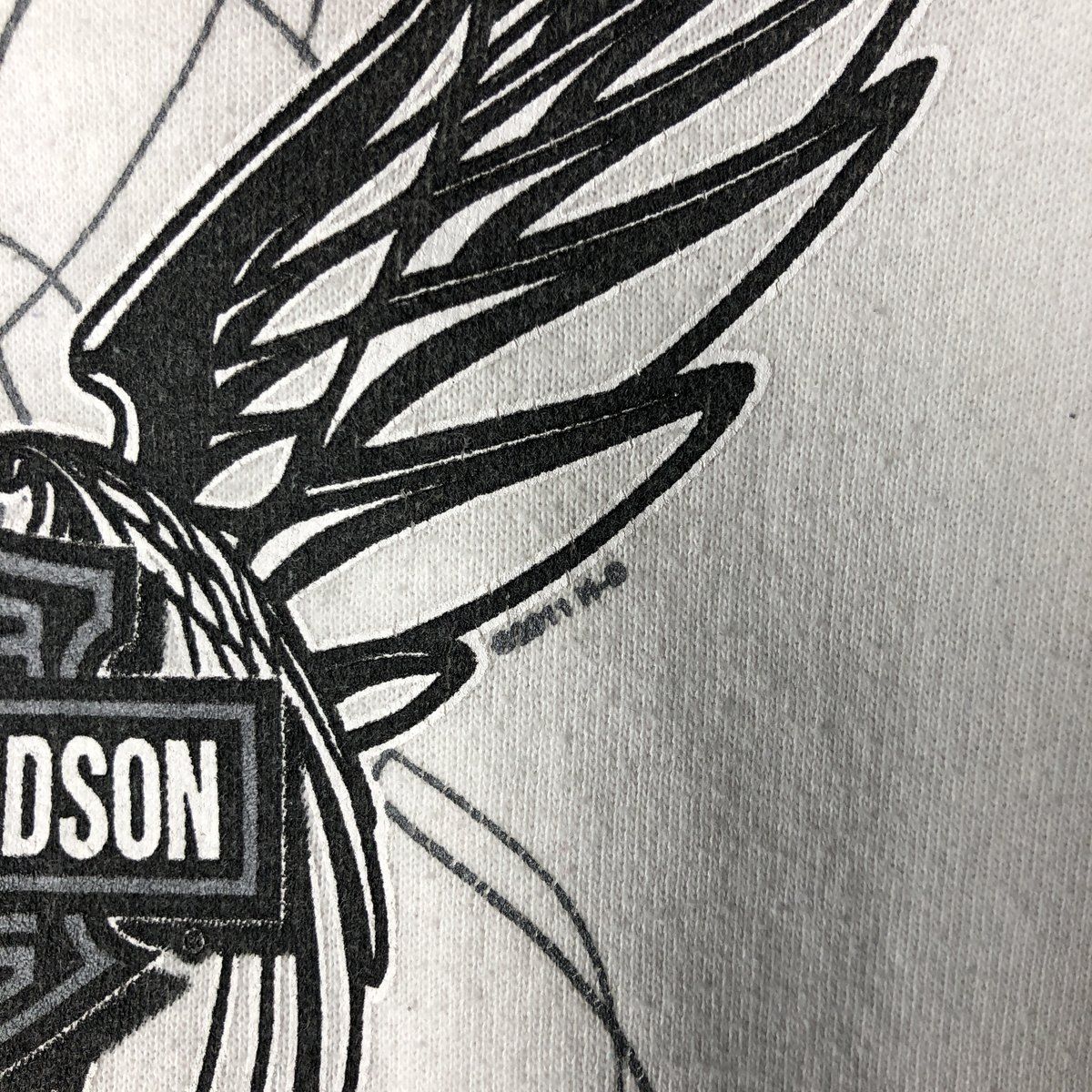 プリントスウェットシャツ