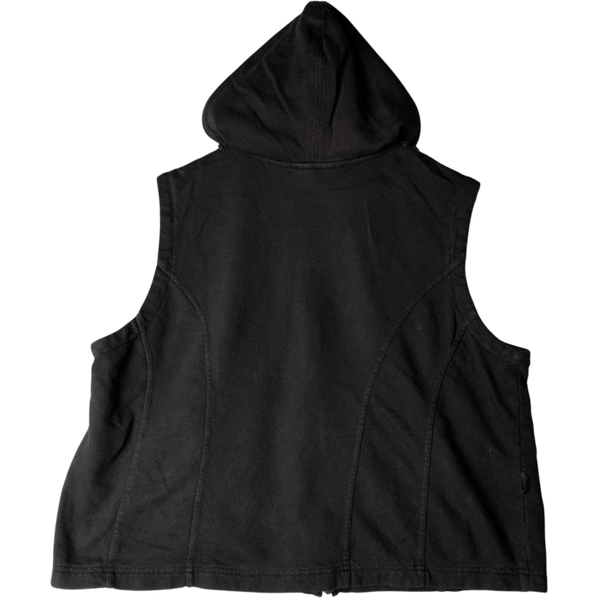 古着 ハーレーダビッドソン Harley-Davidson フード付き スウェットベスト レディースXL相当 eaa600921