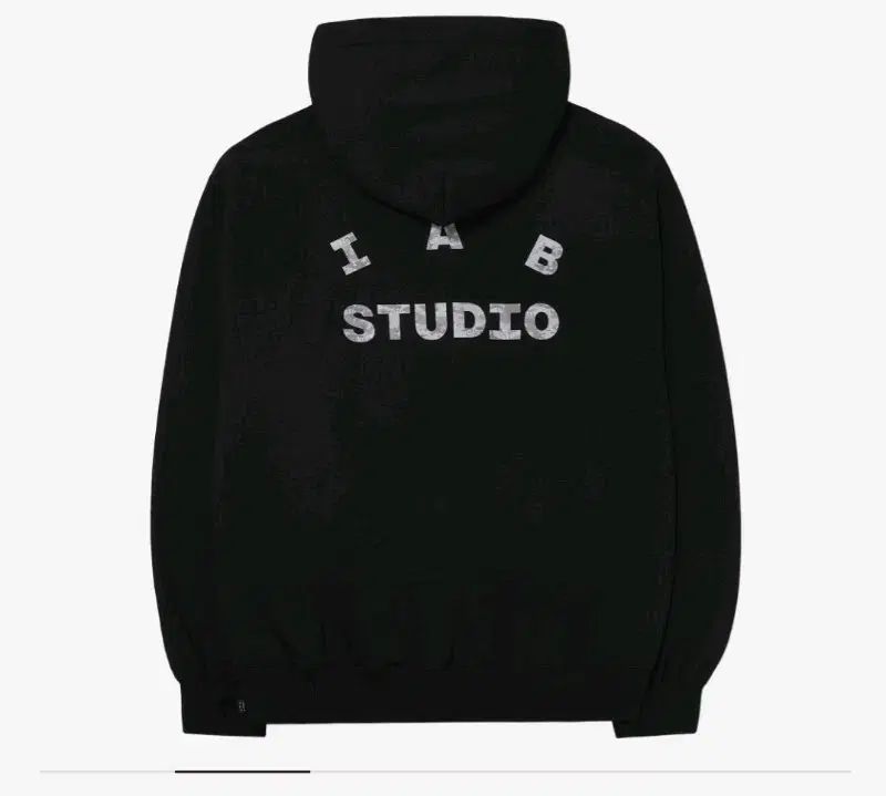 IAB Studio アイエプスタジオ カモフラージュ ロゴ フーディー ブラック