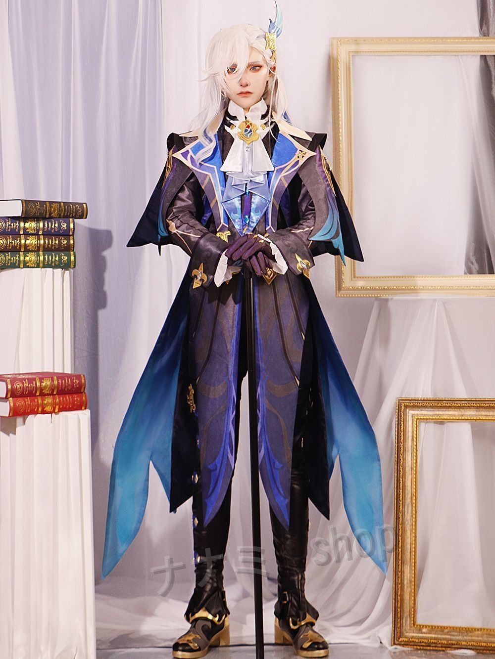 原神 ヌヴィレット コスプレ衣装 ウィッグ付き 那維莱特 原神 ヌヴィレット コスプレ衣装 ウィッグ付き 那維莱特