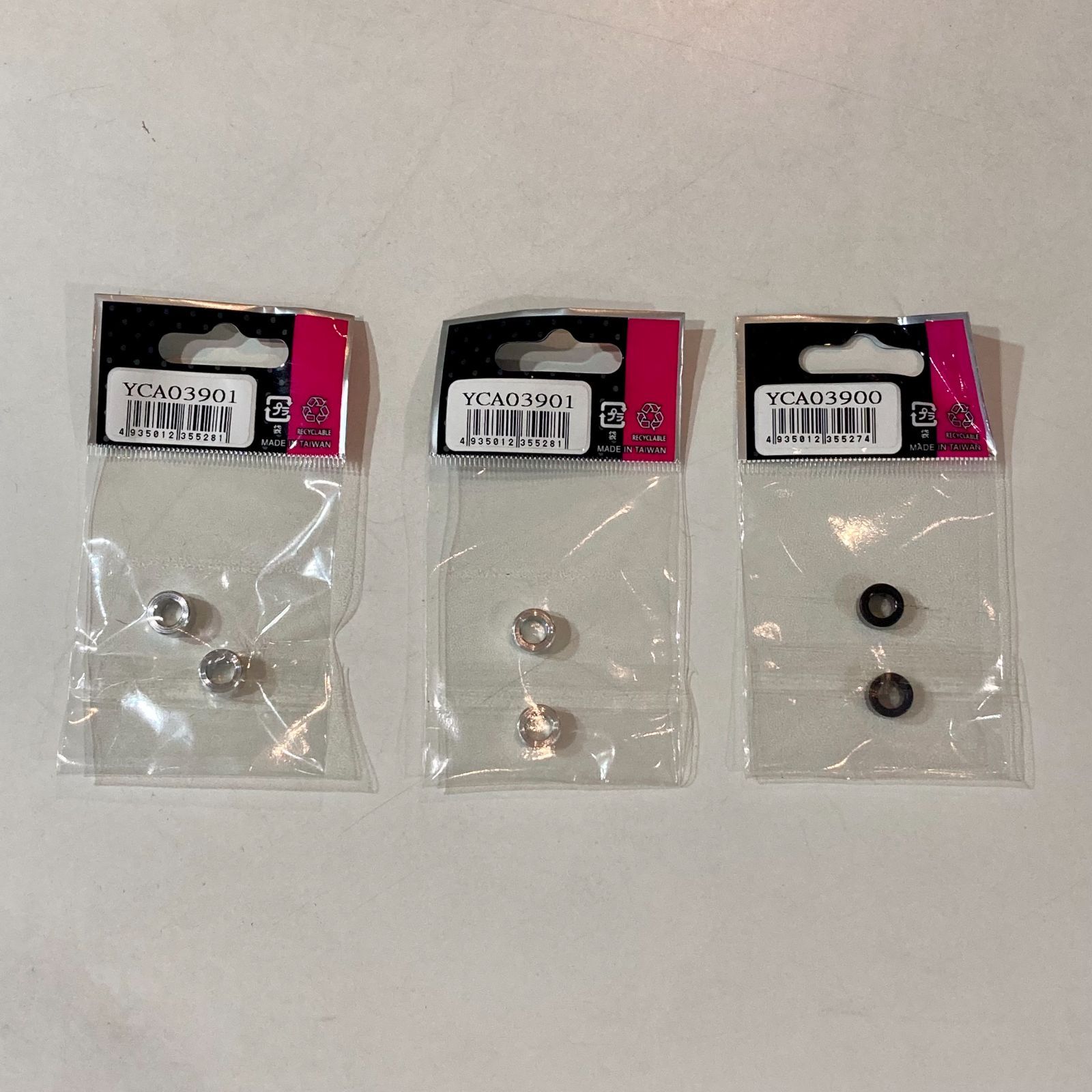GIZA PRODUCTS / ギザプロダクツ】6mm アルミ スペーサー セット ×3 