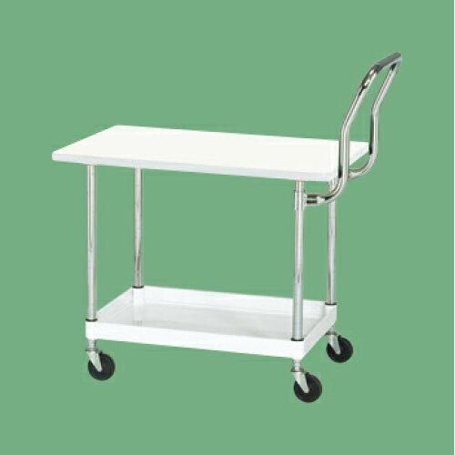 サカエ CSパールワゴン軽量 天板付 ハイタイプ取手 アイボリー CSP- 2229012