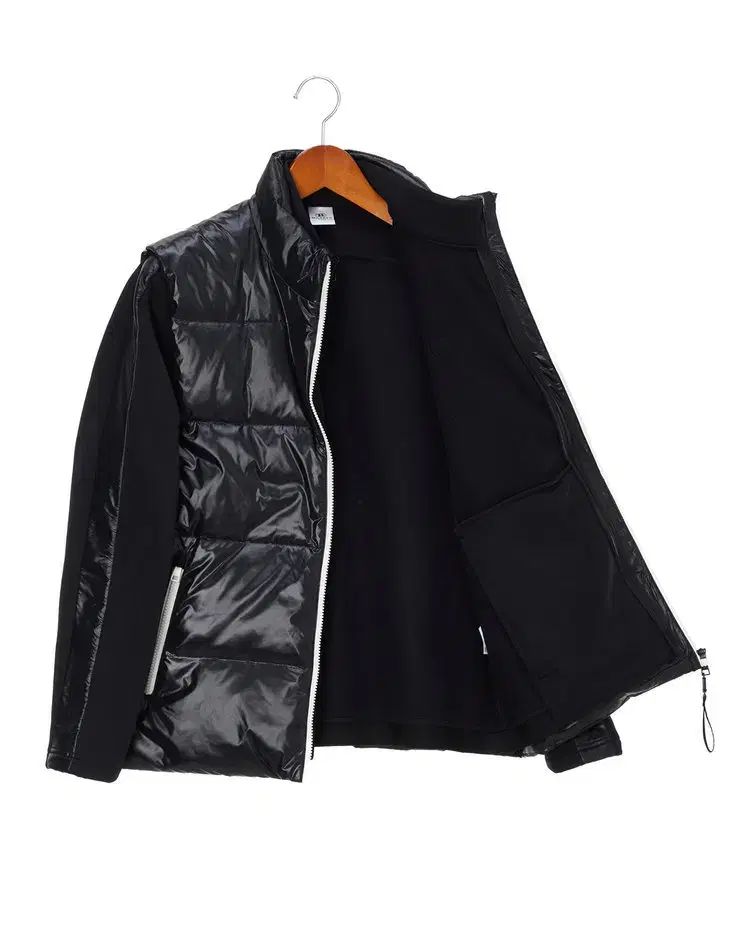 HAZZYS へジス ゴルフ メンズ 3in1 フリース ダウン ジャケット 95 100 110 115