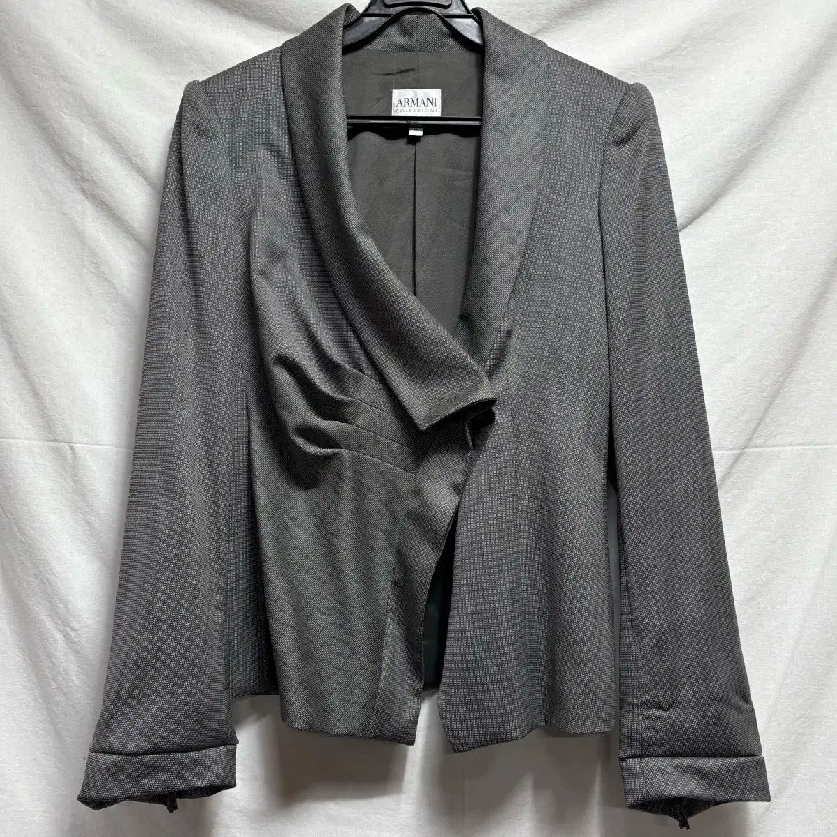 アルマーニ コレッツィオーニ レディース ジャケット グレー