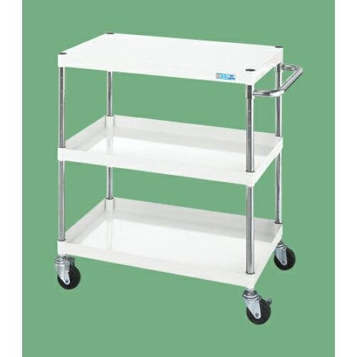 サカエ CSパールワゴン軽量タイプ 3段 パールホワイト CSP 2228907