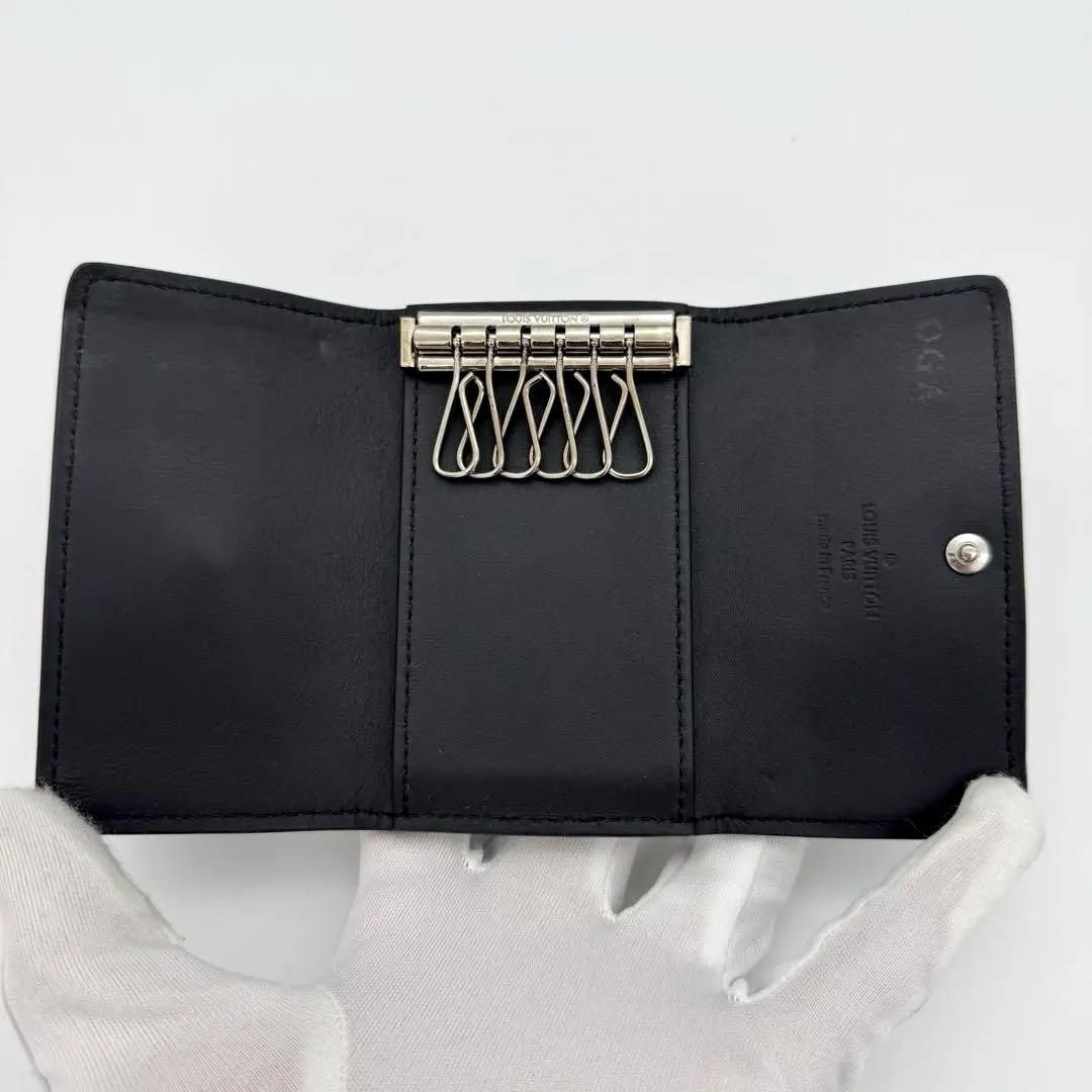 未使用品 ルイヴィトン トリヨン ミュルティクレ6 キーケース 6連 モノグラム ルイヴィトン LOUIS VUITTON ミュルティクレ6 モノグラム ブラック 黒
