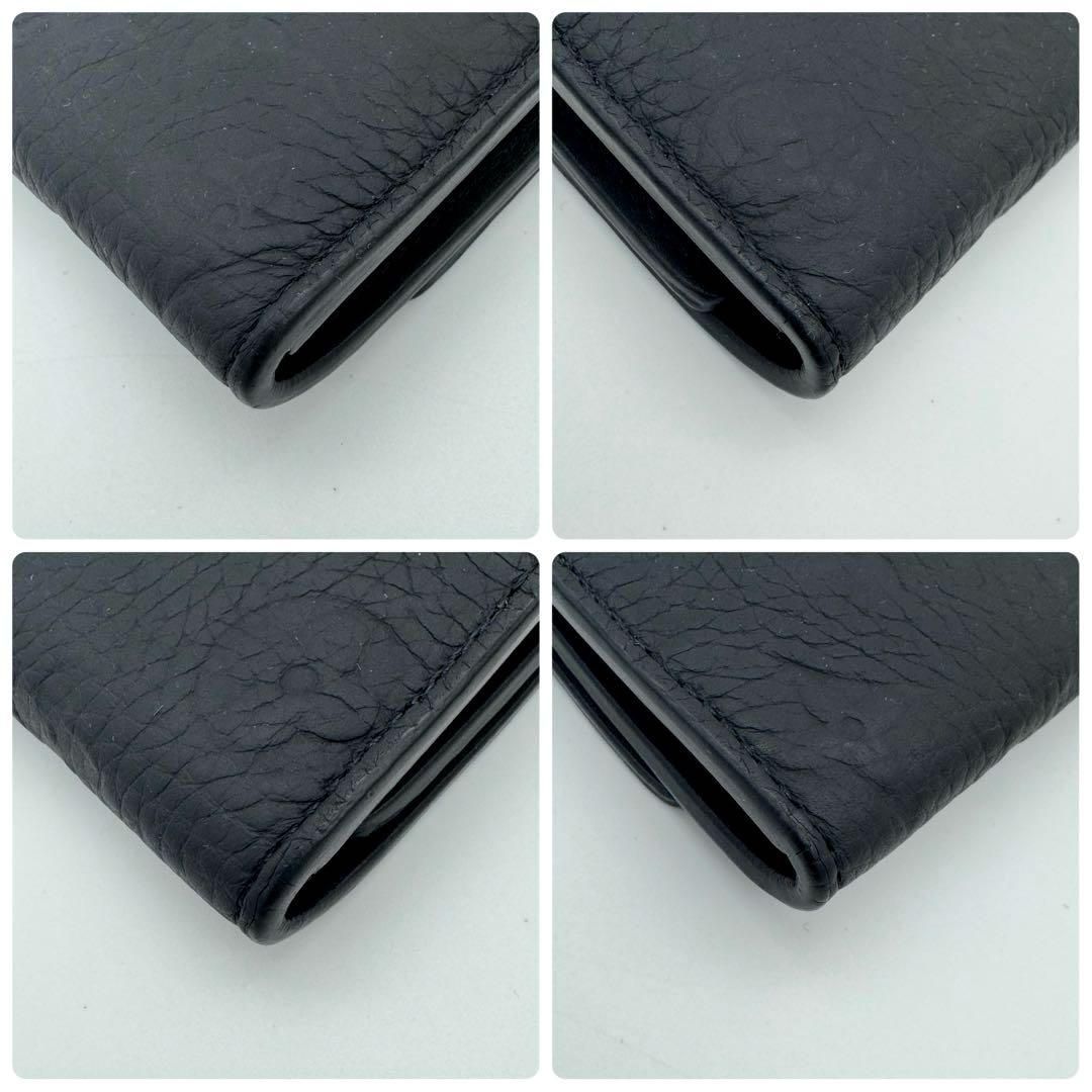 【極美品】新型ICチップ　ルイヴィトン　ミュルティクレ6 エピ　キーケース　黒 Louis Vuitton すぐ届く キーケース ミュルティクレ 6 ブラック (Louis