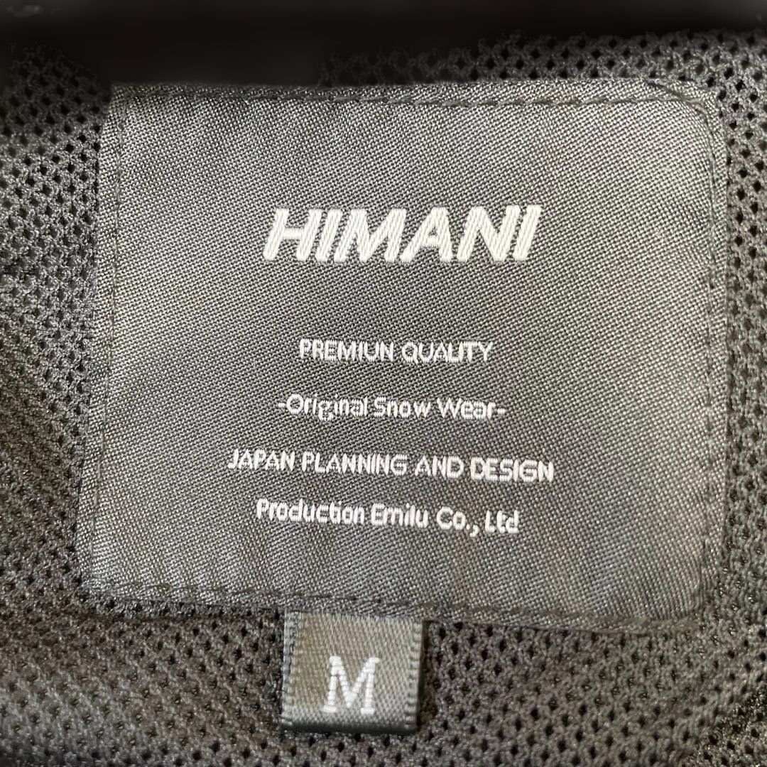 HIMANI スノーボードウェア上下セット オリーブグリーン Mサイズ 販売