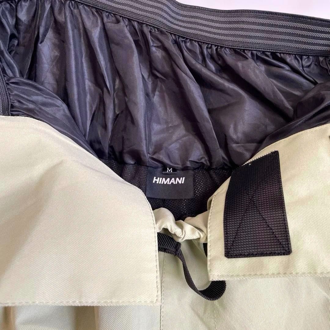 HIMANI スノーボードウェア上下セット オリーブグリーン Mサイズ 販売