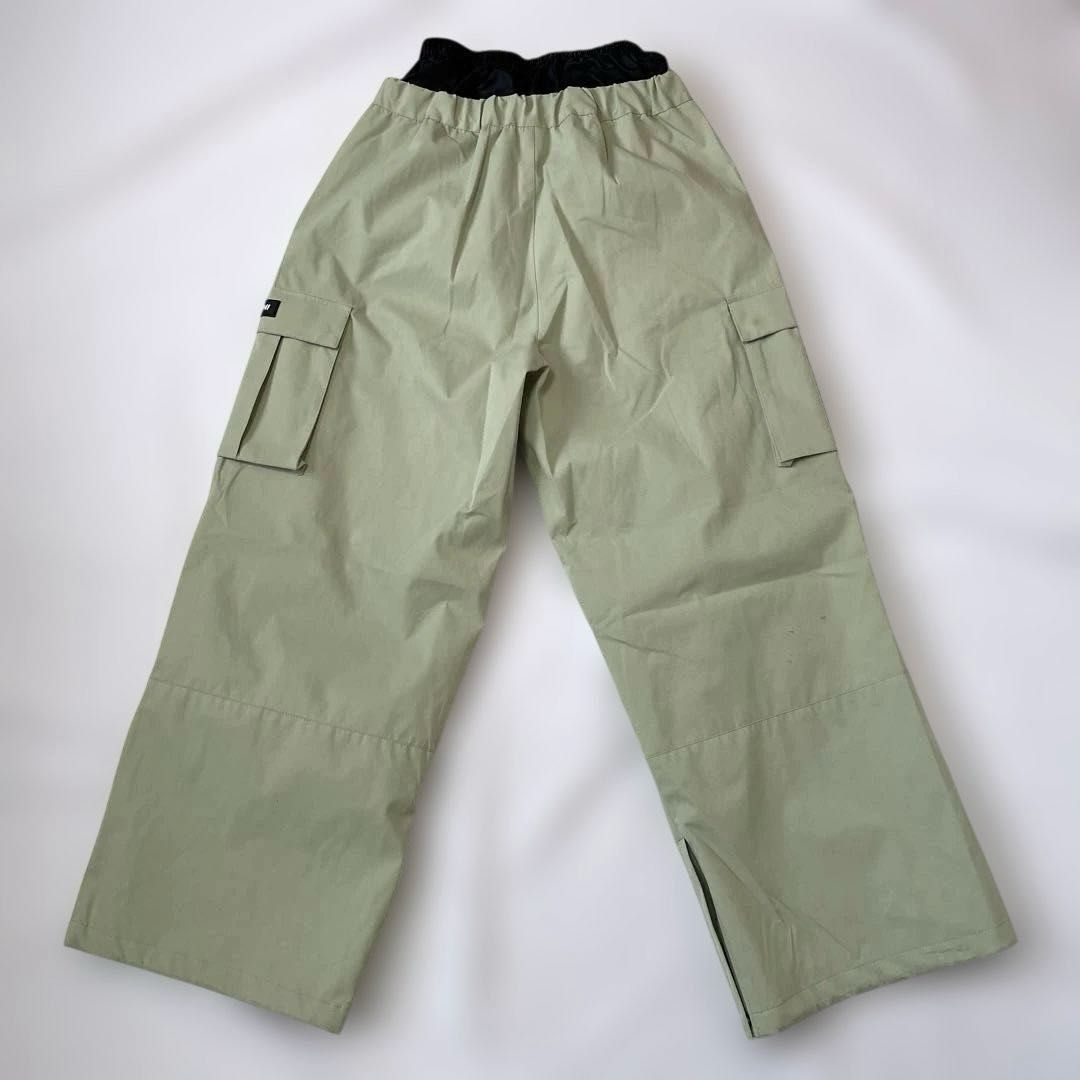 HIMANI スノーボードウェア上下セット オリーブグリーン Mサイズ 販売