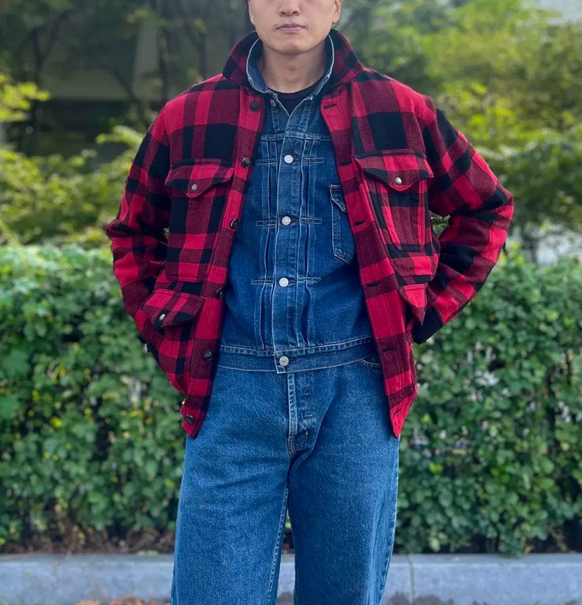 ハンティングジャケット します