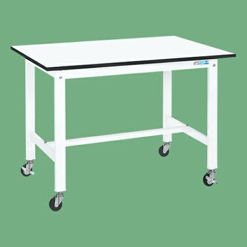 5営業日で発送 サカエ 軽量作業台KKタイプ パールホワイト キャスター付 1200×600×810mm KK-48LUB1W 2228417