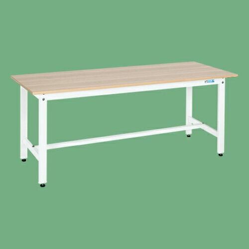 5営業日で発送 サカエ 軽量作業台KKタイプ 抗菌加工 木目天板 パールホワイト 1800×900×740mm KK-70MKW 2228401