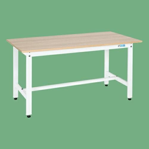 5営業日で発送 サカエ 軽量作業台KKタイプ 抗菌加工 木目天板 パールホワイト 1500×900×740mm KK-50MKW 2228398