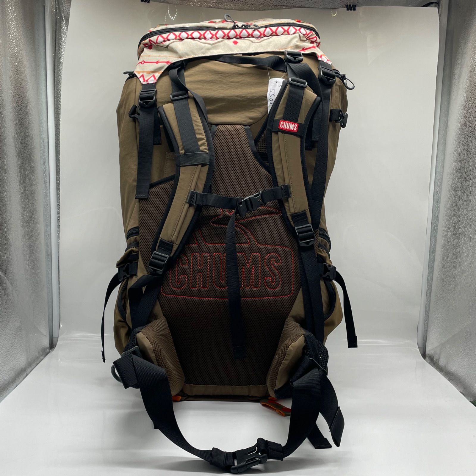 BN5503 CHUMS チャムス Sinawava 65 シナワバ リュック カバー付き ブラウン系 アウトドア 登山