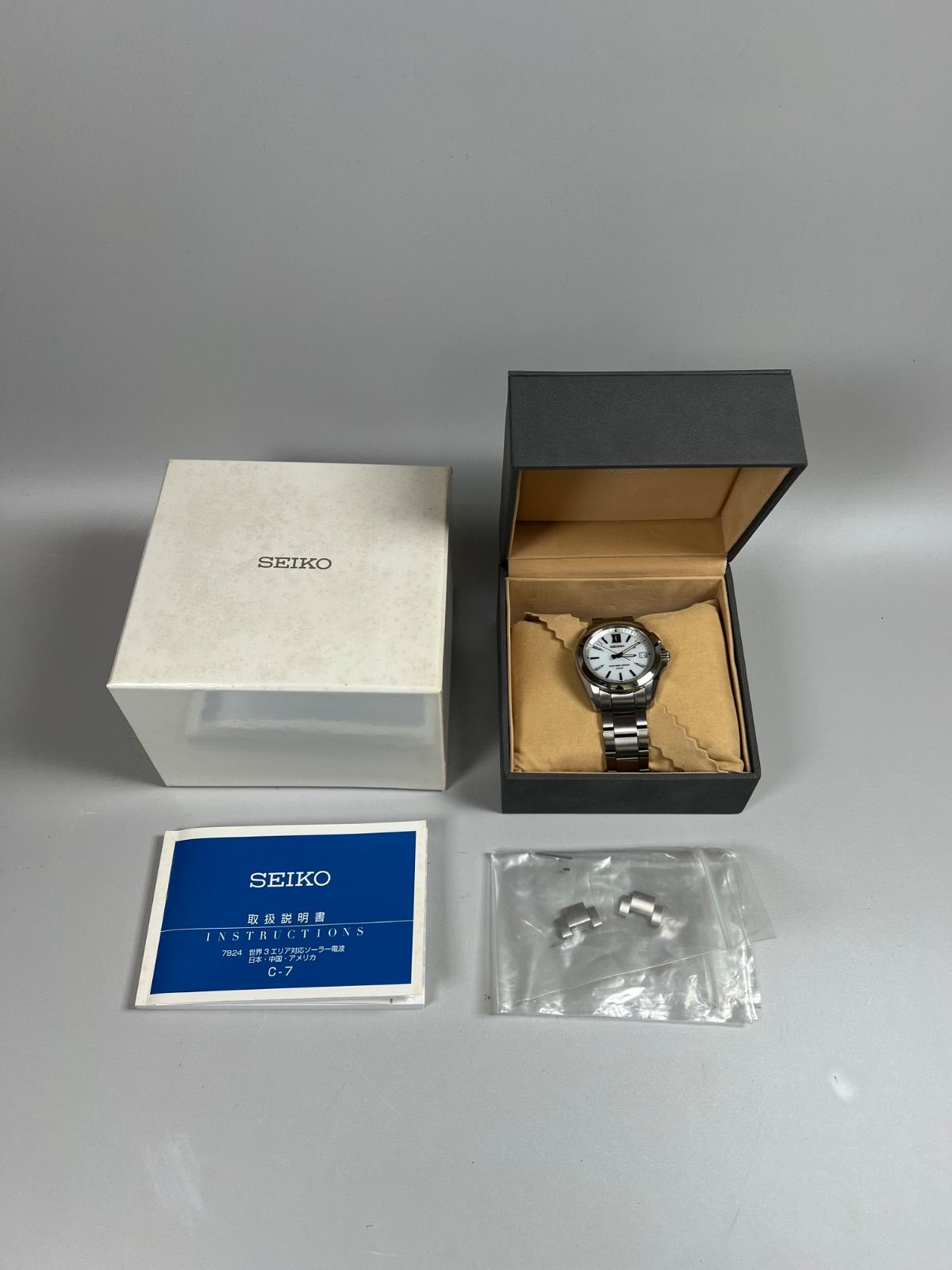 セイコー ブライツ SAGZ 083 7 B 24 0 AT ソーラー腕時計