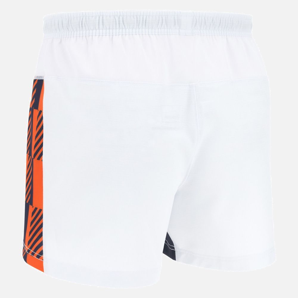 マクロン ラグビー エディン 2025 2026 アウェイ マッチ ショートパンツ 白 ホワイト モデル 日本未発売