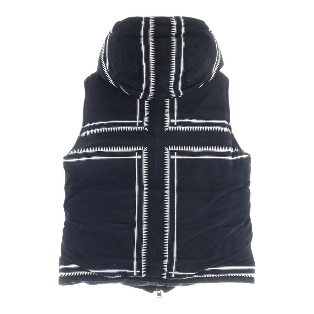 定価9.3万　イサムカタヤマバックラッシュ　ネイティブ柄　ダウンベスト 定価9.3万 イサムカタヤマバックラッシュ ネイティブ柄 ダウンベスト