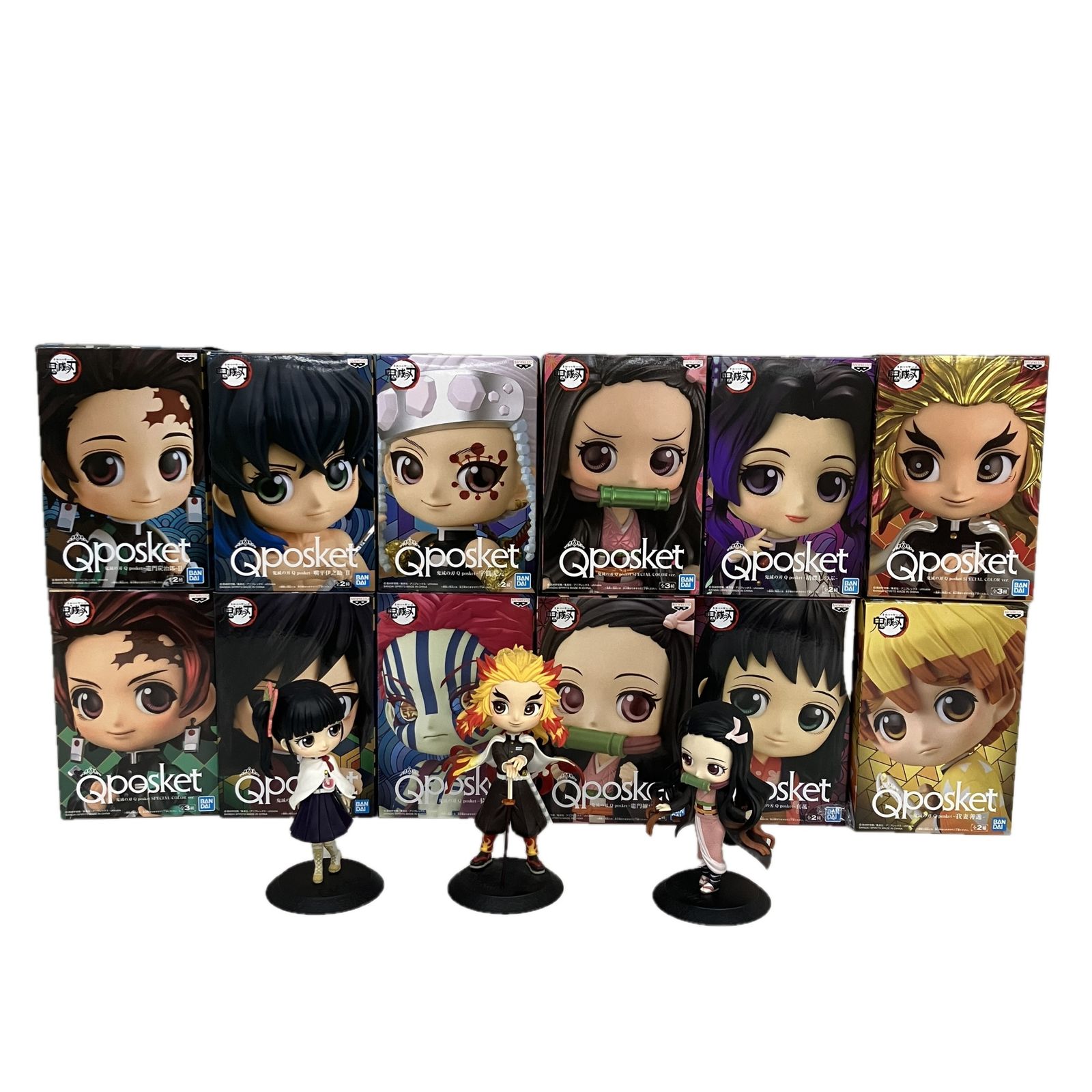 BANDAI 2541887 Qposket 鬼滅の刃 胡蝶しのぶ その他おまとめ 計15点セット S10574212