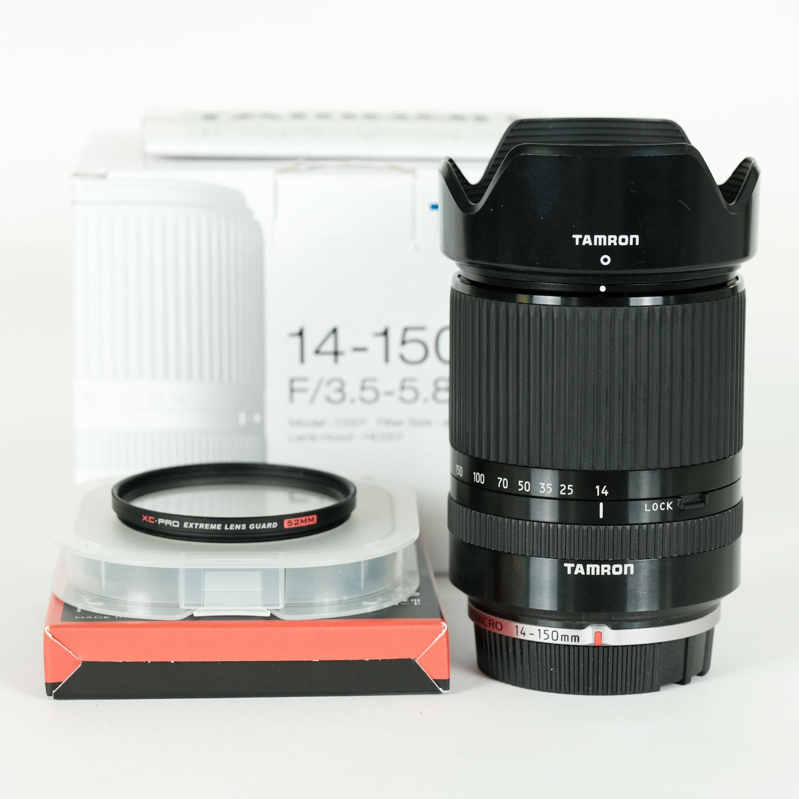 フィルター付 TAMRON 14-150mm F3.5-5.8 Di III Model C001BK マイクロフォーサーズ用 ブラック その他
