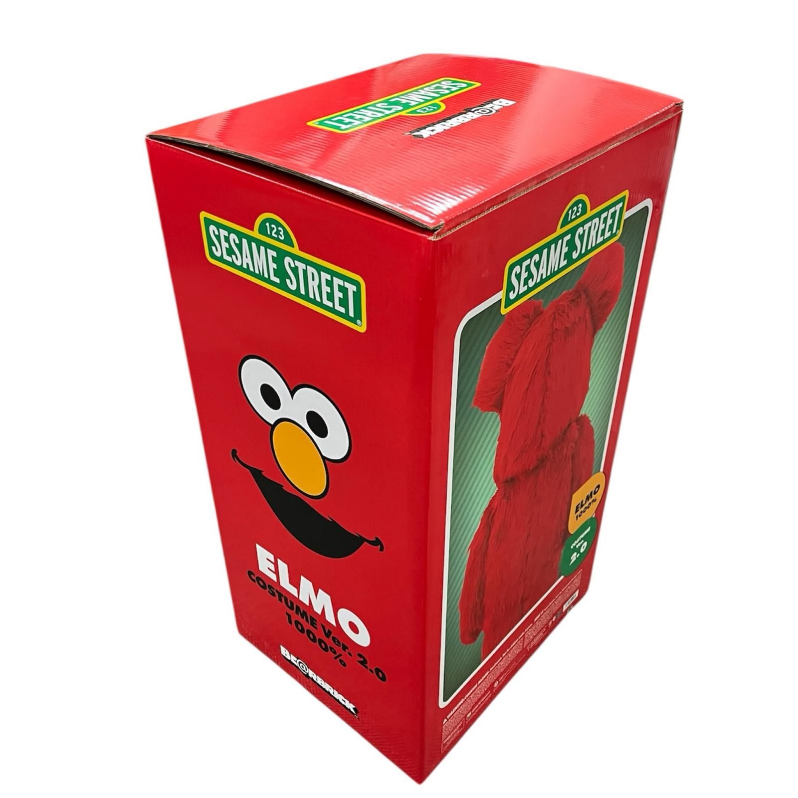 メディコムトイ MEDICOM TOY BE RBRICK ELMO 1000 Costume Ver 2 0 ベアブリック エルモ セサミストリート