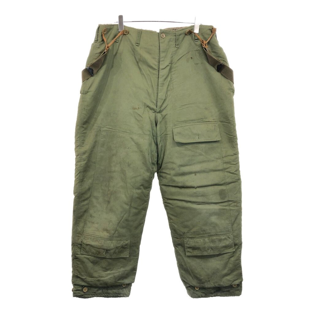 40年代 米軍実物 U.S.AIRFORCE USAF A-10 フライトパンツ ヴィンテージ ミリタリー オリーブ メンズ 42 古着 V2216