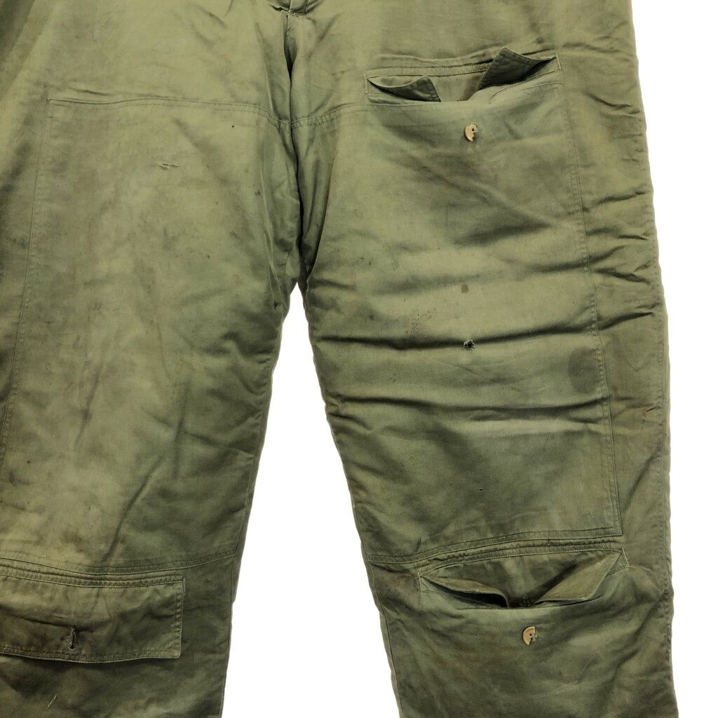  40年代 米軍実物 U S USAF A 10 フライトパンツ ヴィンテージ ミリタリー オリーブ メンズ 42 古着 V 2216 その他 メンズ