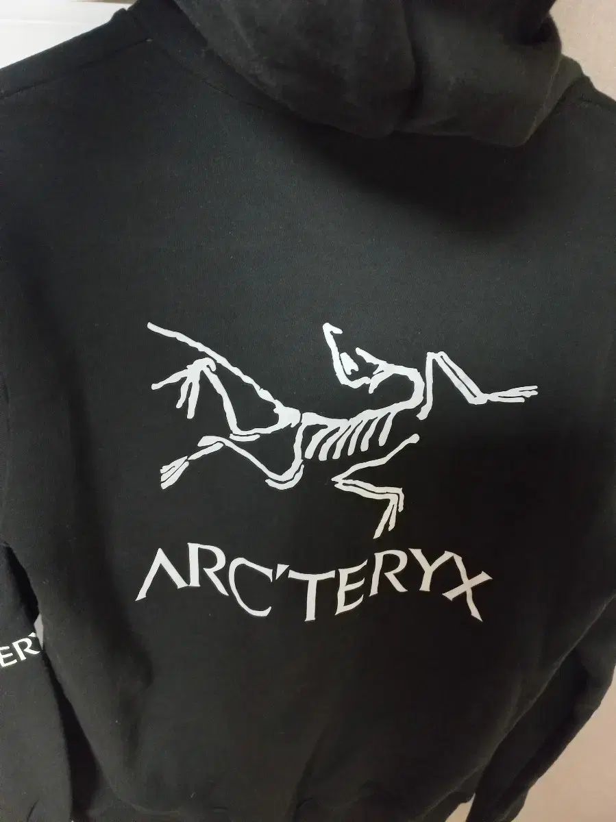 ARC TERYX アークテリクス ユニセックス ブラック WHOフーディ Anorak アノラック ジャケット L OLIVEOS_COM_TR