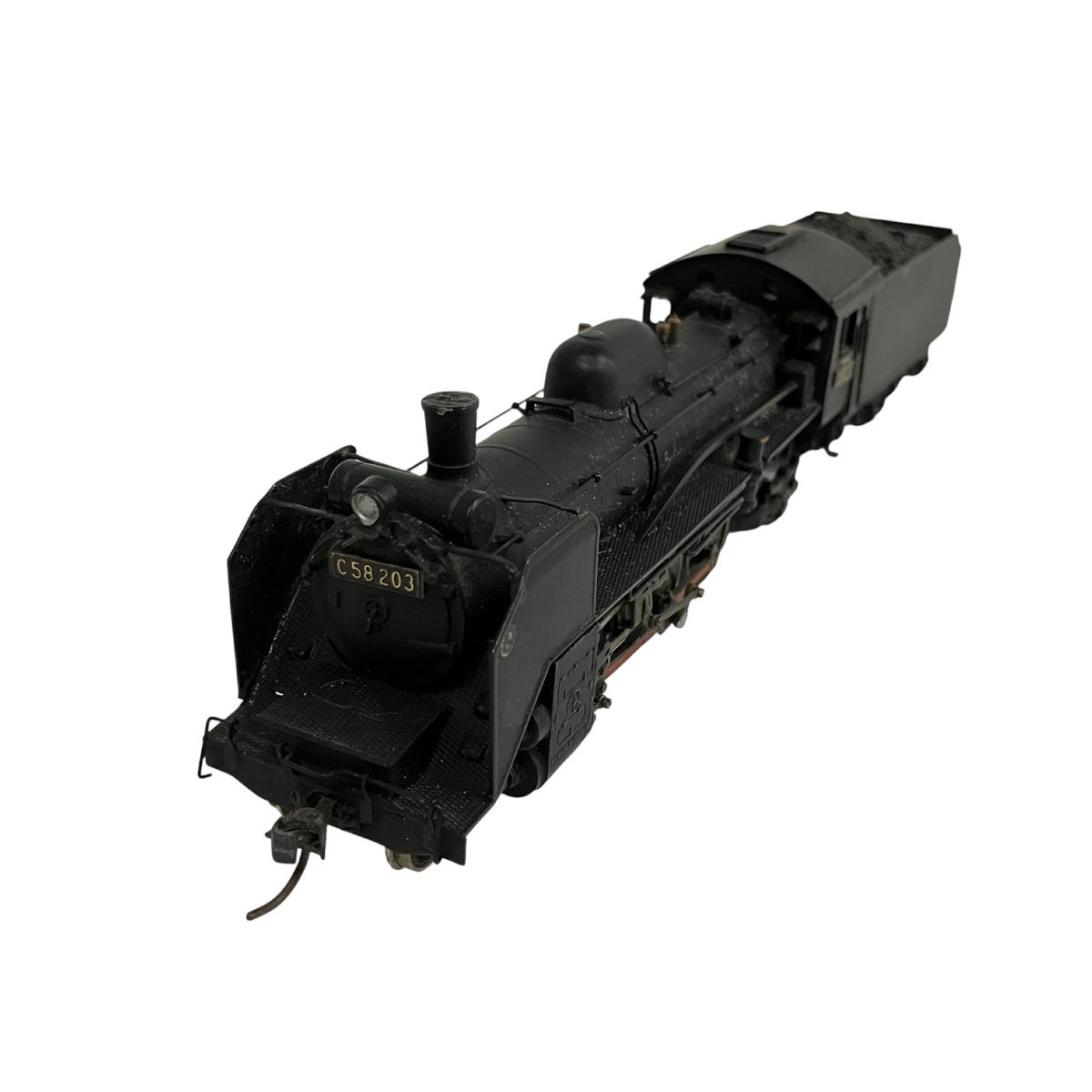 C-58　HOゲージ MIYAZAWA  MOKEI MIYAZAWA MOKEI HOゲージ C-58 蒸気機関車 C58-203 鉄道模型 中古