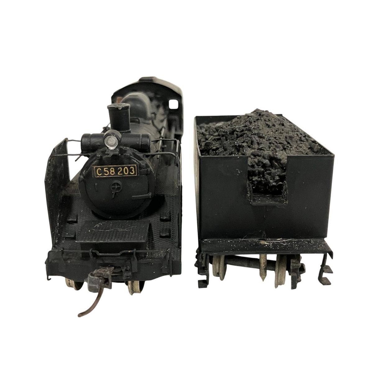 MIYAZAWA MOKEI HOゲージ C-58 蒸気機関車 C58-203 鉄道模型 中古