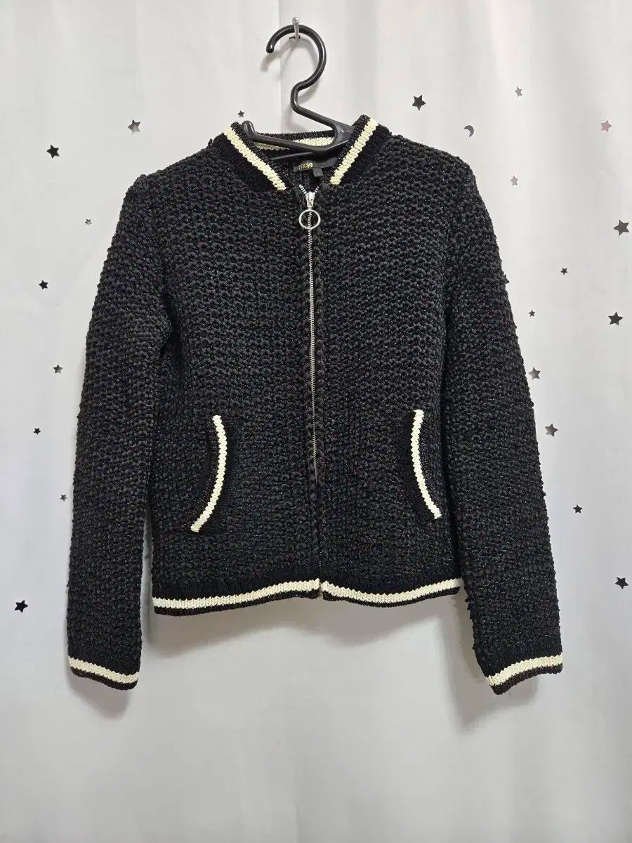 maje マージュ ブラック ツイード スタイル ジャケット 1