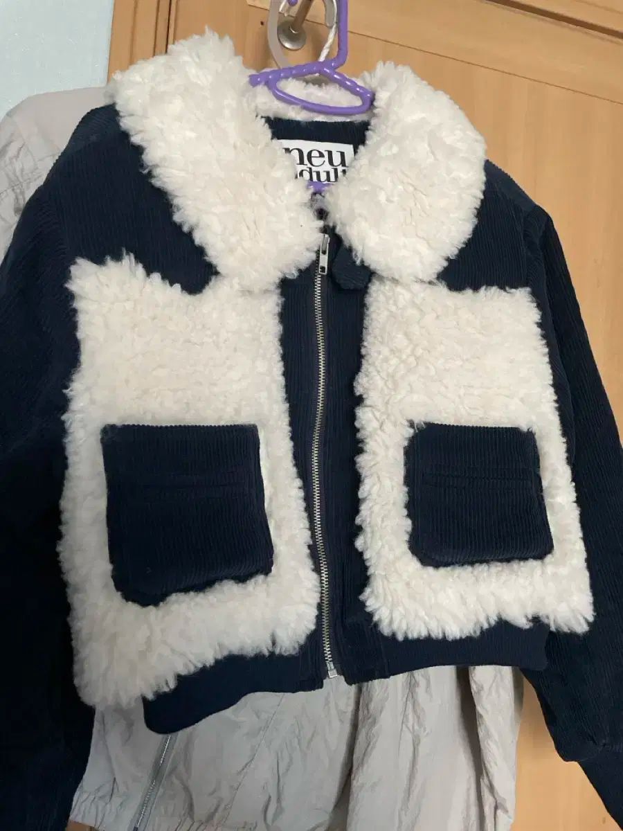 コーデュロイ シープスキン キルティング アウター