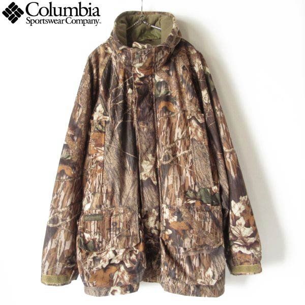 90s Columbia リアルツリー カモ MOSSY OAK アクティブ ジャケット L