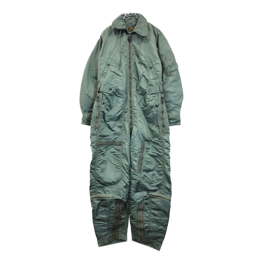 60年代 米軍実物 U.S.AIRFORCE USAF CWU-1 P フライトスーツ オールインワン ヴィンテージ ミリタリー メンズ MEDIUM 古着 V2217