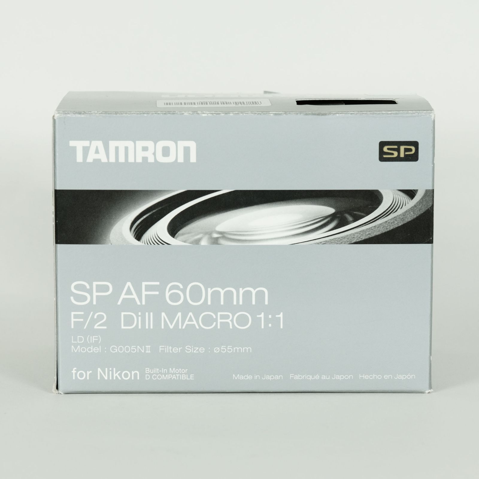 美品] TAMRON SP 60mm F2 DiII MACRO 1:1/Model G005N(ニコン用