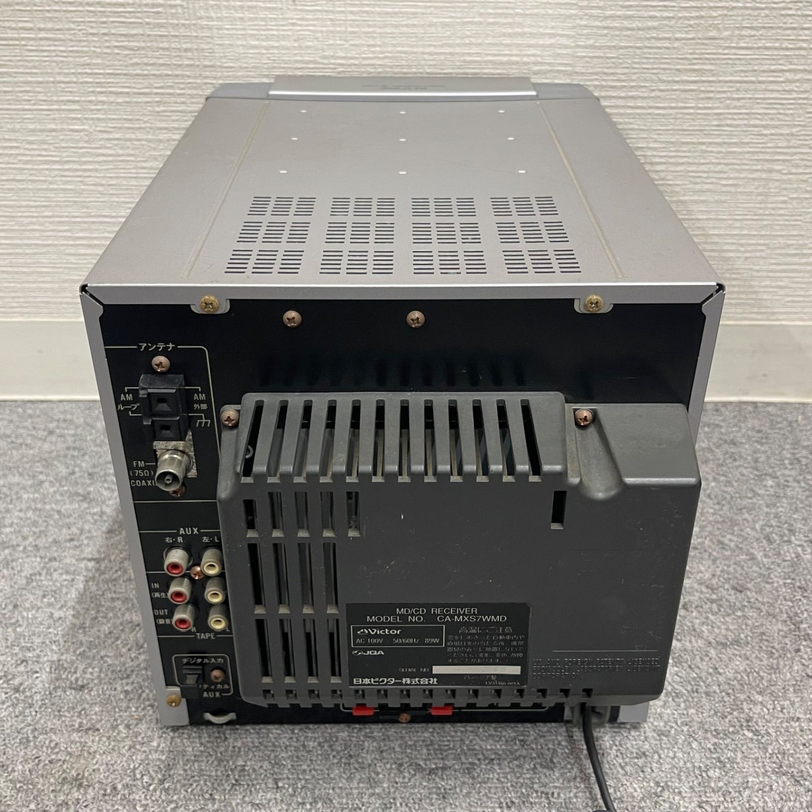 NPA】ジャンク Victor ビクター コンポ センターユニット MX-S7WMD