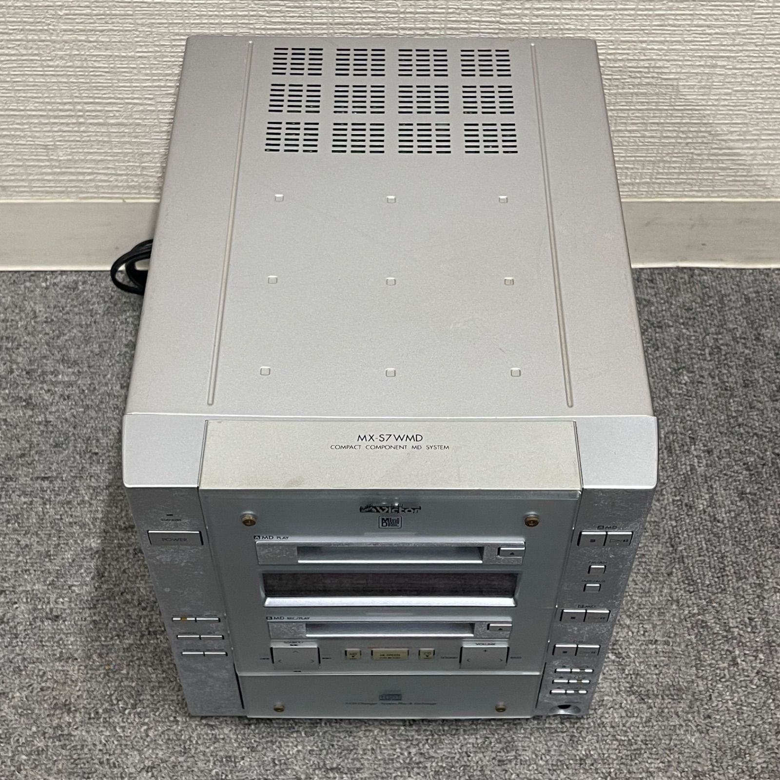 NPA】ジャンク Victor ビクター コンポ センターユニット MX-S7WMD