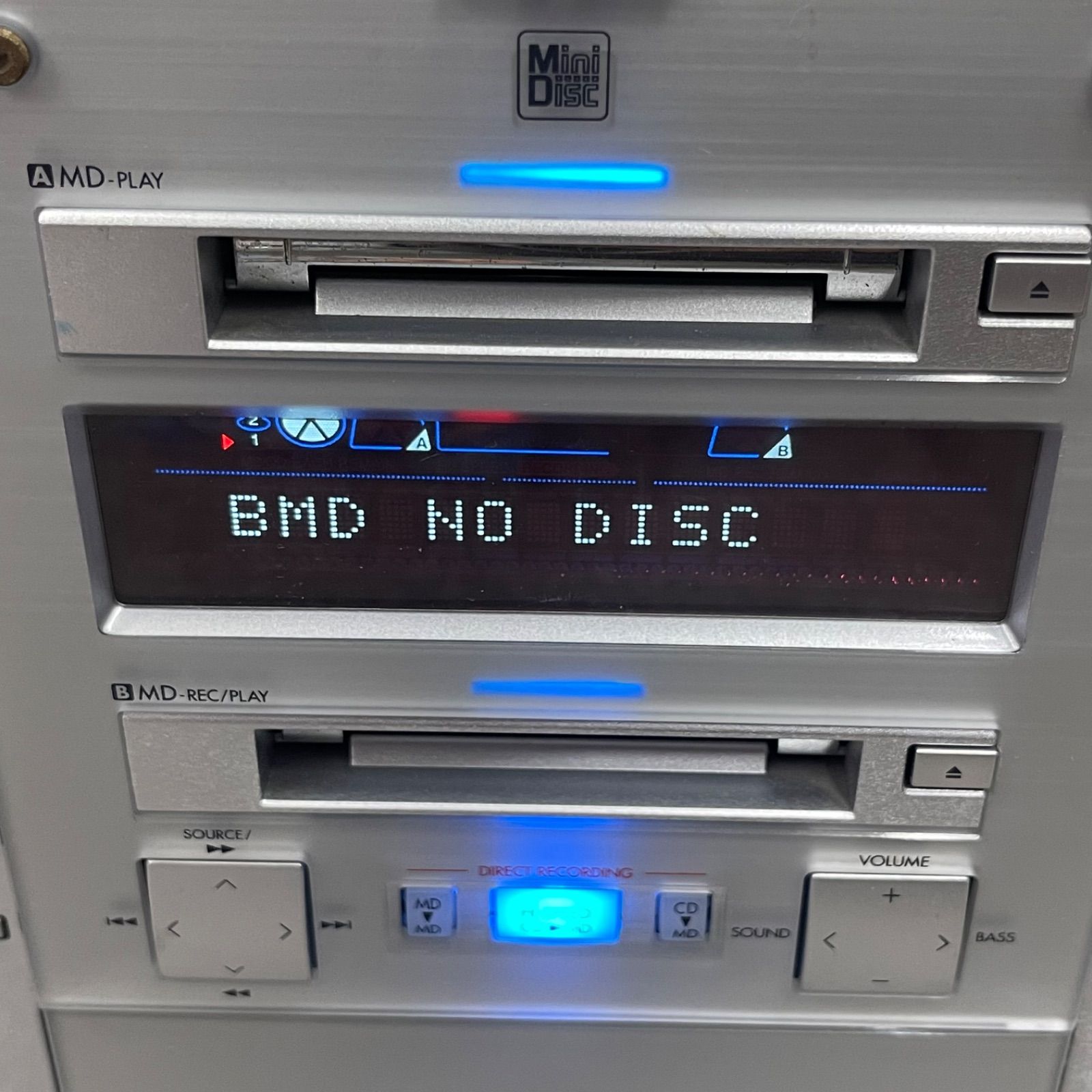 NPA】ジャンク Victor ビクター コンポ センターユニット MX-S7WMD