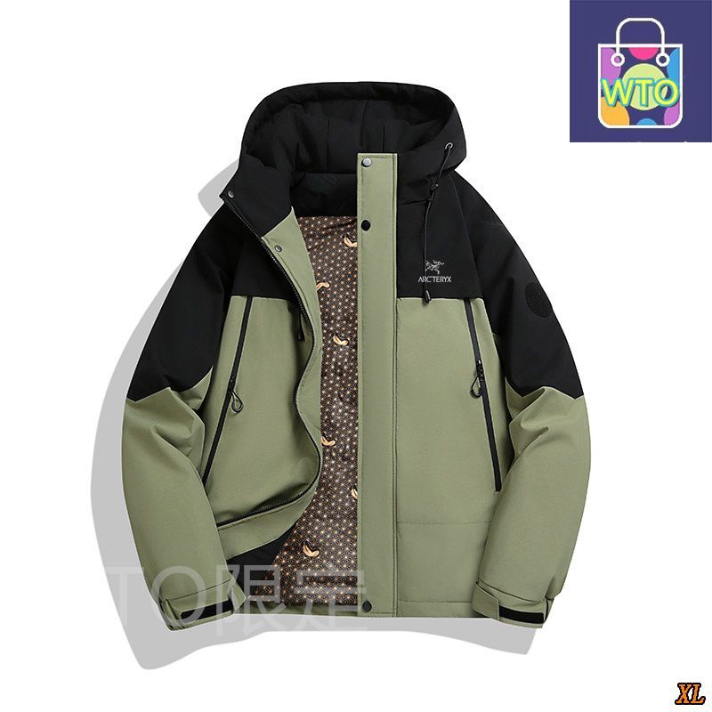 今日 Arc teryx アークテリックス 冬季ホワイトダウンジャケットシリーズ 防風防水 高品質ダウンジャケット アウター トップス