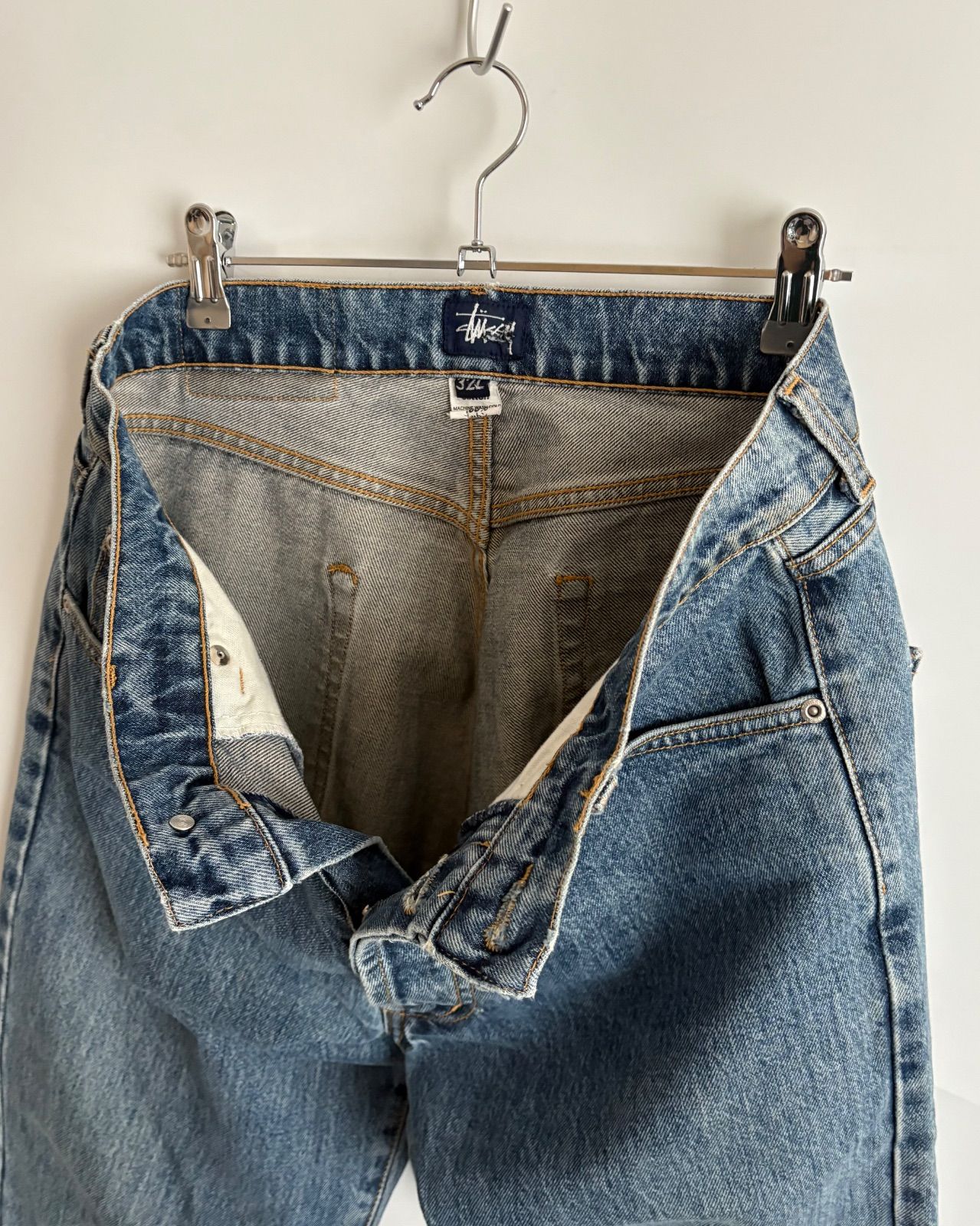 90s stussy denim pants ステューシー デニム 紺タグ