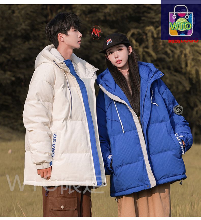 連帽ダウンジャケット