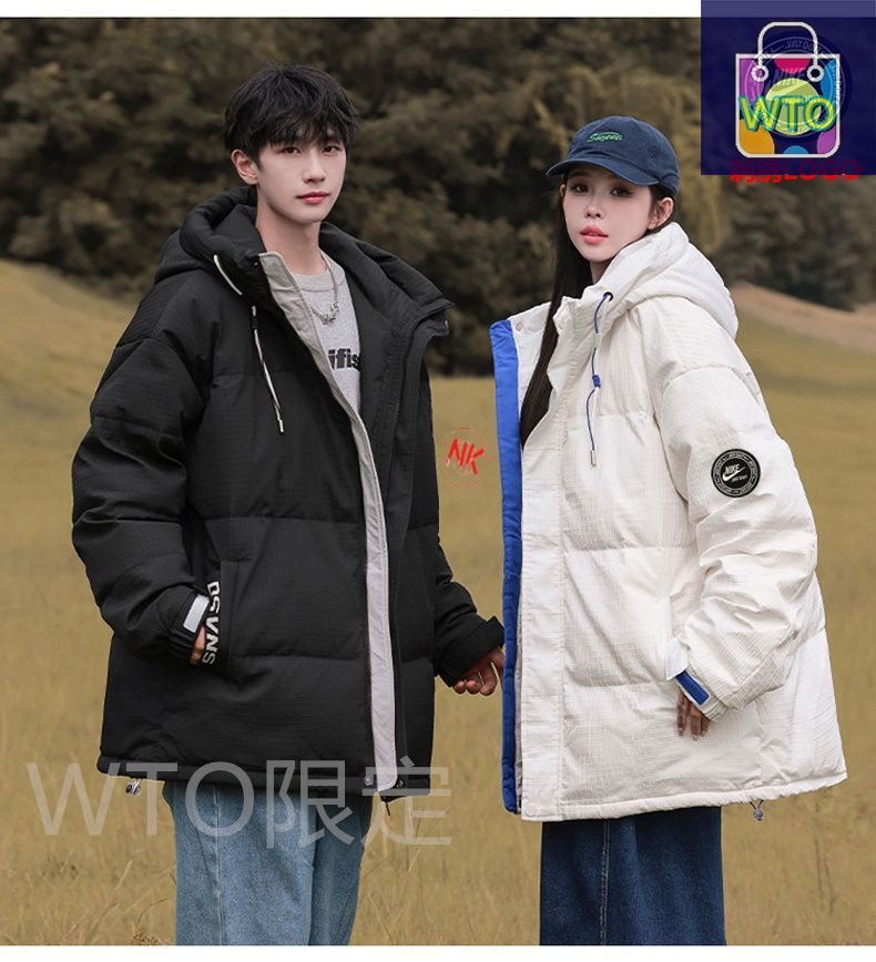 今日 NIKE ナイキ 連帽ダウンジャケット 雪山グラデーション柄 90 白アヒルダウン充填ダウンジャケット アウター トップス