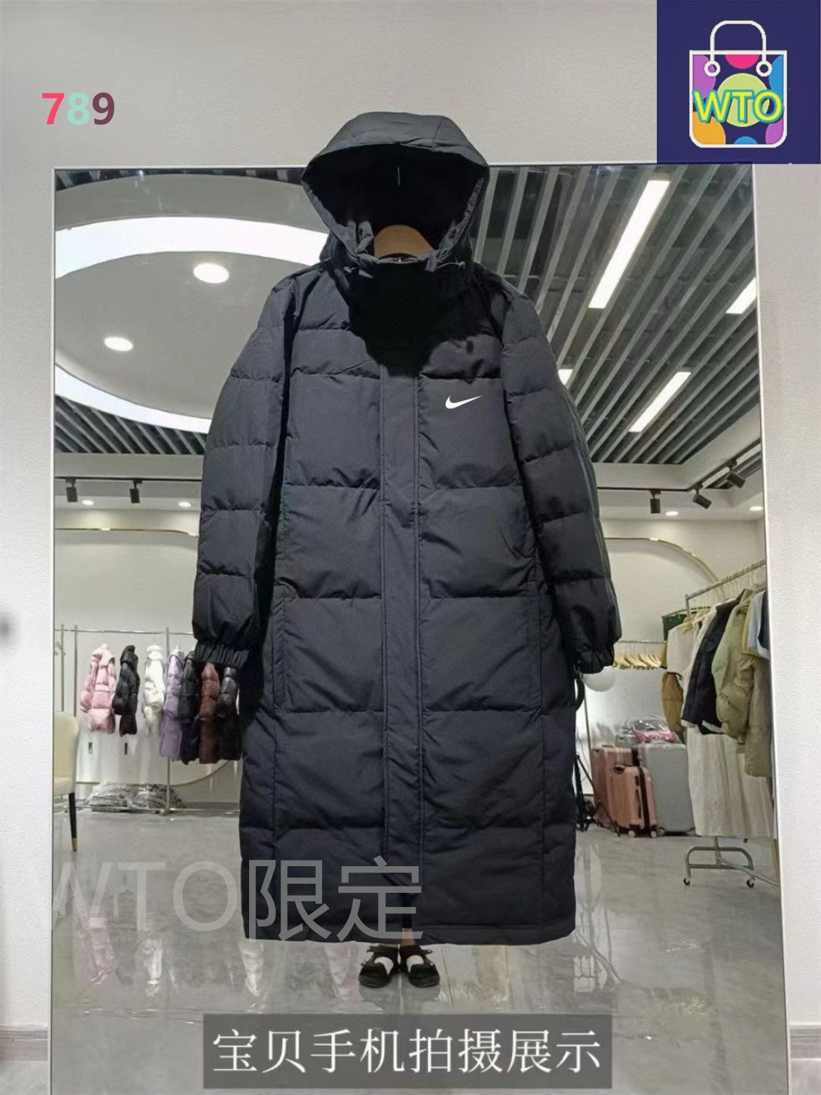 今日 NIKE ナイキ ロングダウンジャケット 90 ホワイトダックダウン充填 DWRコーティング加工ダウンジャケット アウター トップス