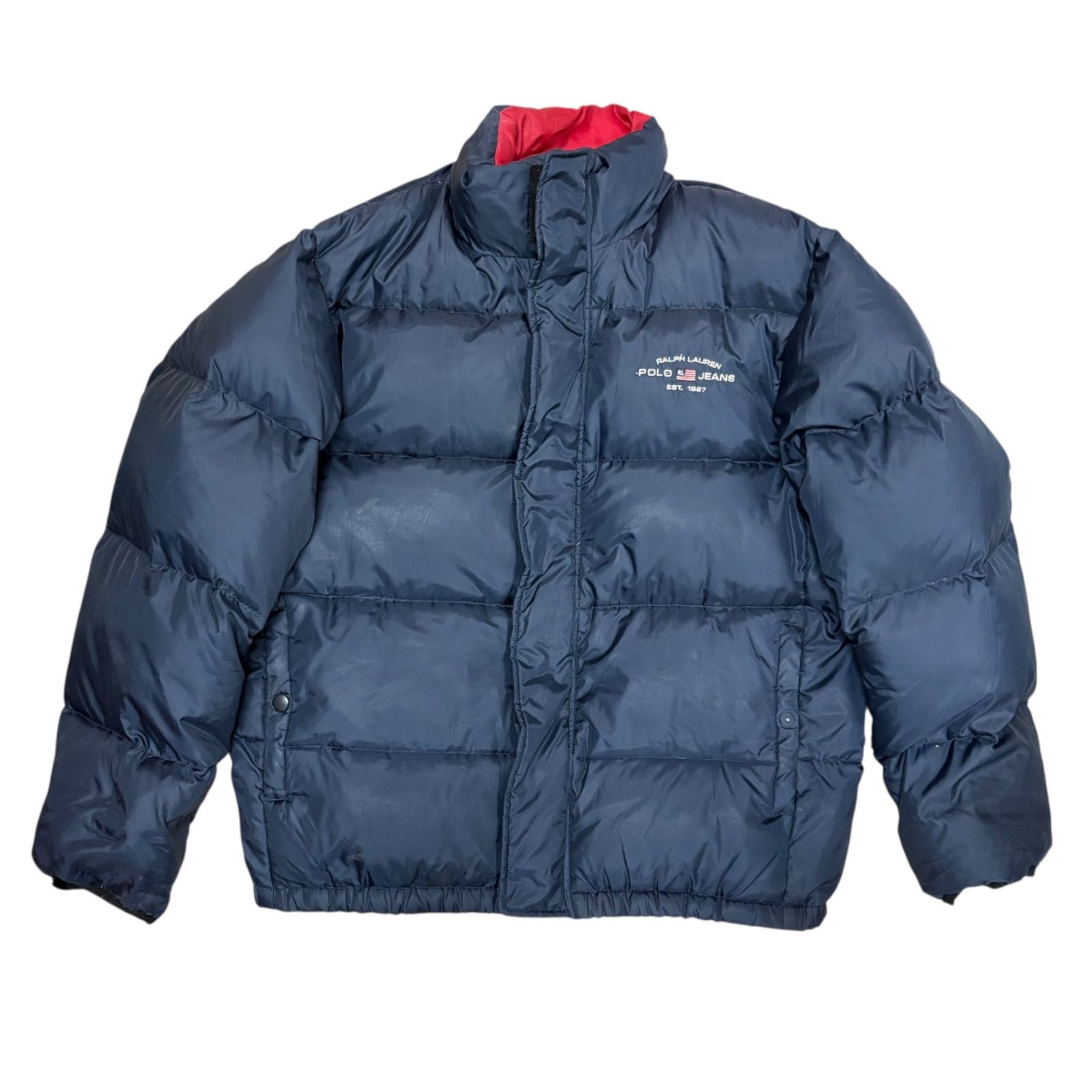 ダウンジャケット RALPH LAUREN POLO JEANS ラルフローレン ネイビー