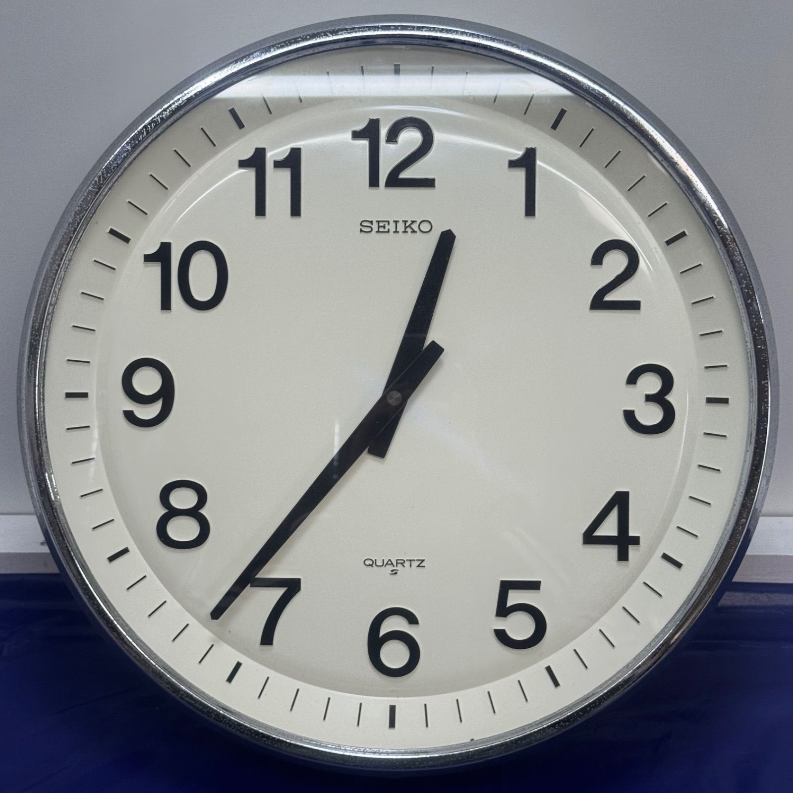 超 動作品 SEIKO 大型 壁掛け時計 QA 506 N