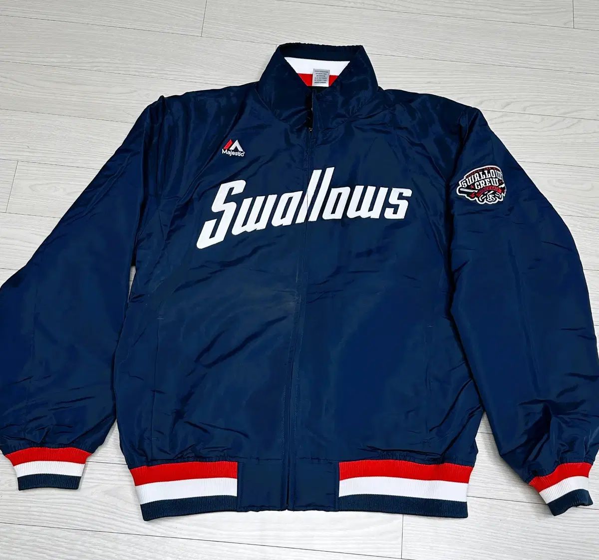 マジェスティック 東京 ヤクルトスワローズ スタジャン XL サイズ