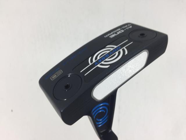 返品OK 【中古ゴルフクラブ】【超美品】オデッセイ Ai-ONE TRI-BEAM (トライビーム) DOUBLE WIDE CS パター 2024 STROKE LAB(ストローク ラボ) 90 シャフト パター